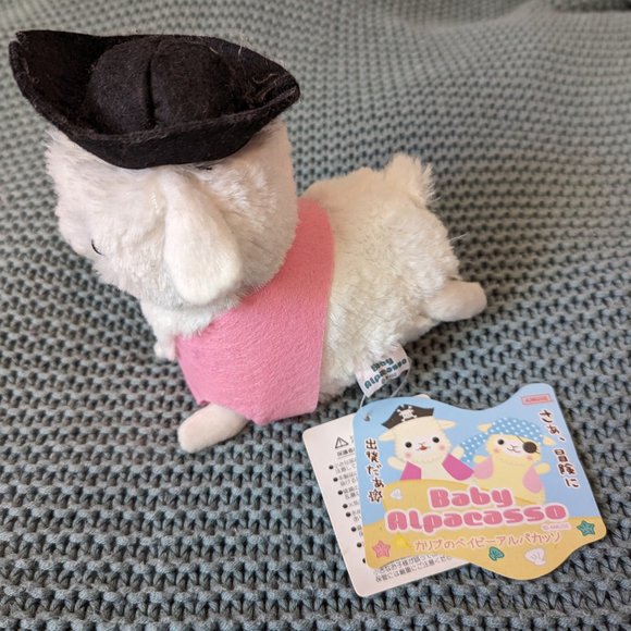 Baby Alpacasso Alpaca Pirate Plush - Picture 3 of 3